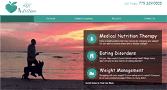 Desktop Screenshot of abcnutritionservices.com